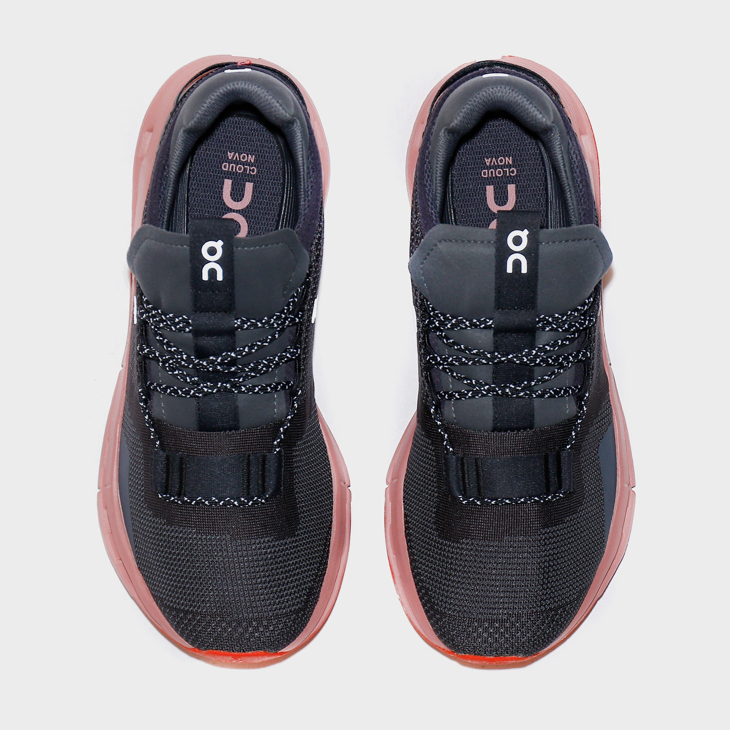 Cloudnova Eclipse/Rose Womens Running Shoes (Grey/Pink) Best Running Shoes 2023