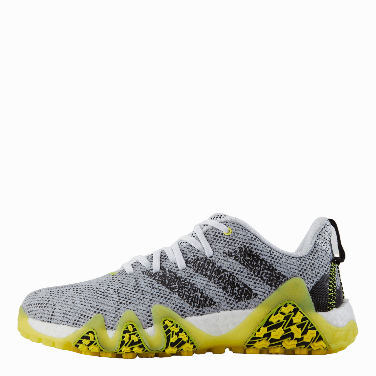 Men Golf Codechaos 22 Spikeless Golf Shoes Cloud White / Core Black / Beam Yellow