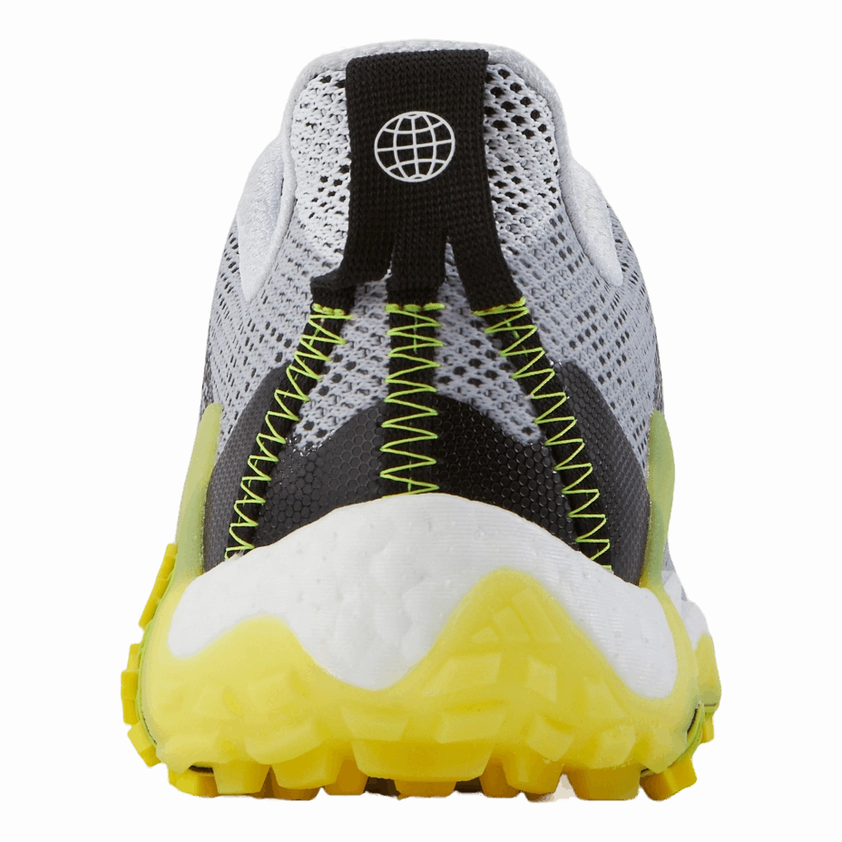 Codechaos 22 Spikeless Golf Shoes Cloud White / Core Black / Beam Yellow Golfing In Shoes