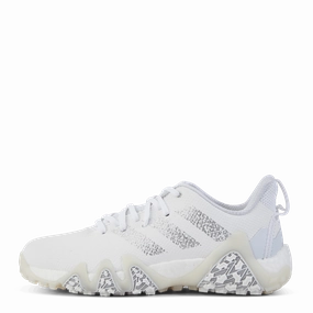 Codechaos 22 Spikeless Golf Shoes Cloud White / Silver Metallic / Clear Pink Golf Shoe  Ultra Boost Golf