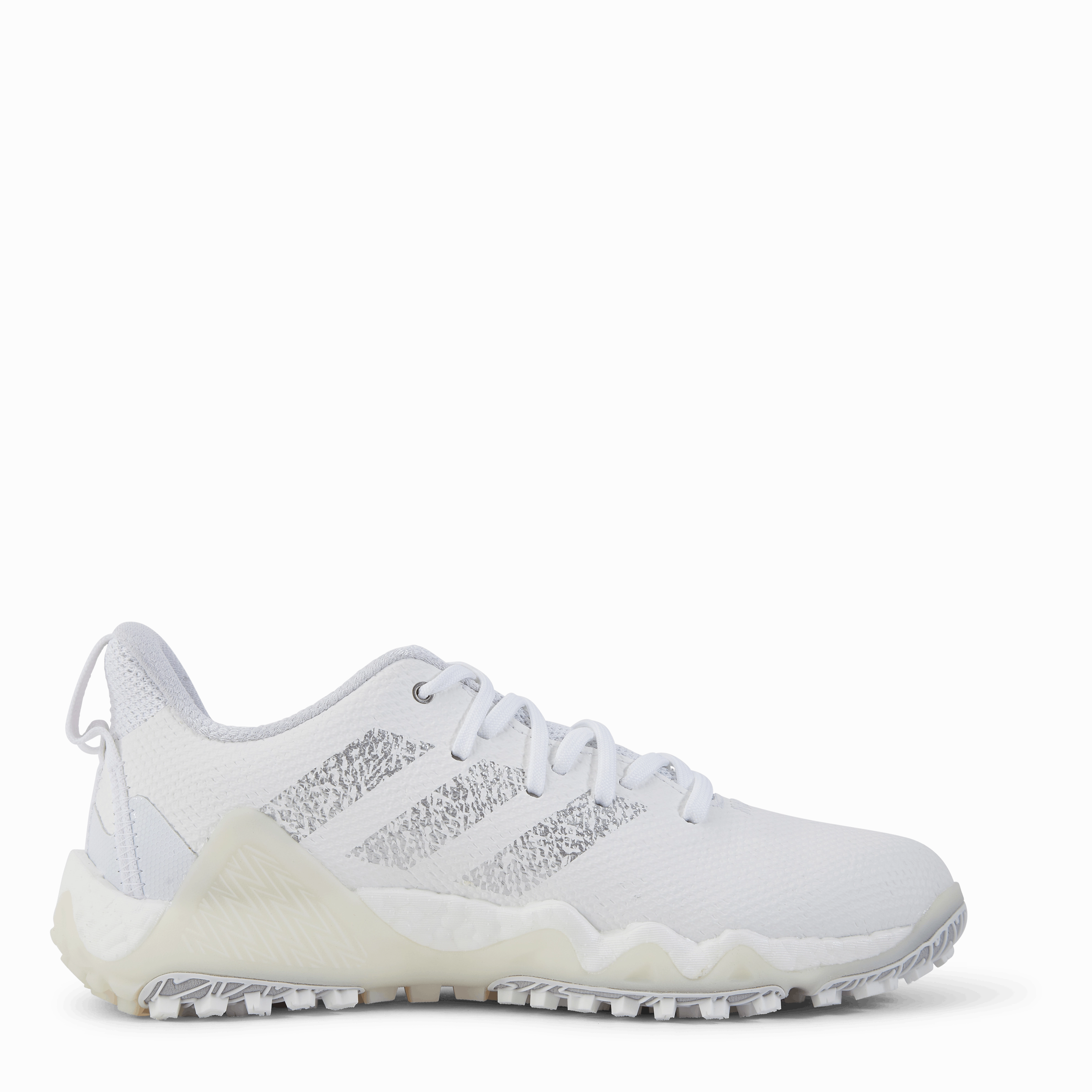 Golf Shoes Size 15 Codechaos 22 Spikeless Golf Shoes Cloud White / Silver Metallic / Clear Pink