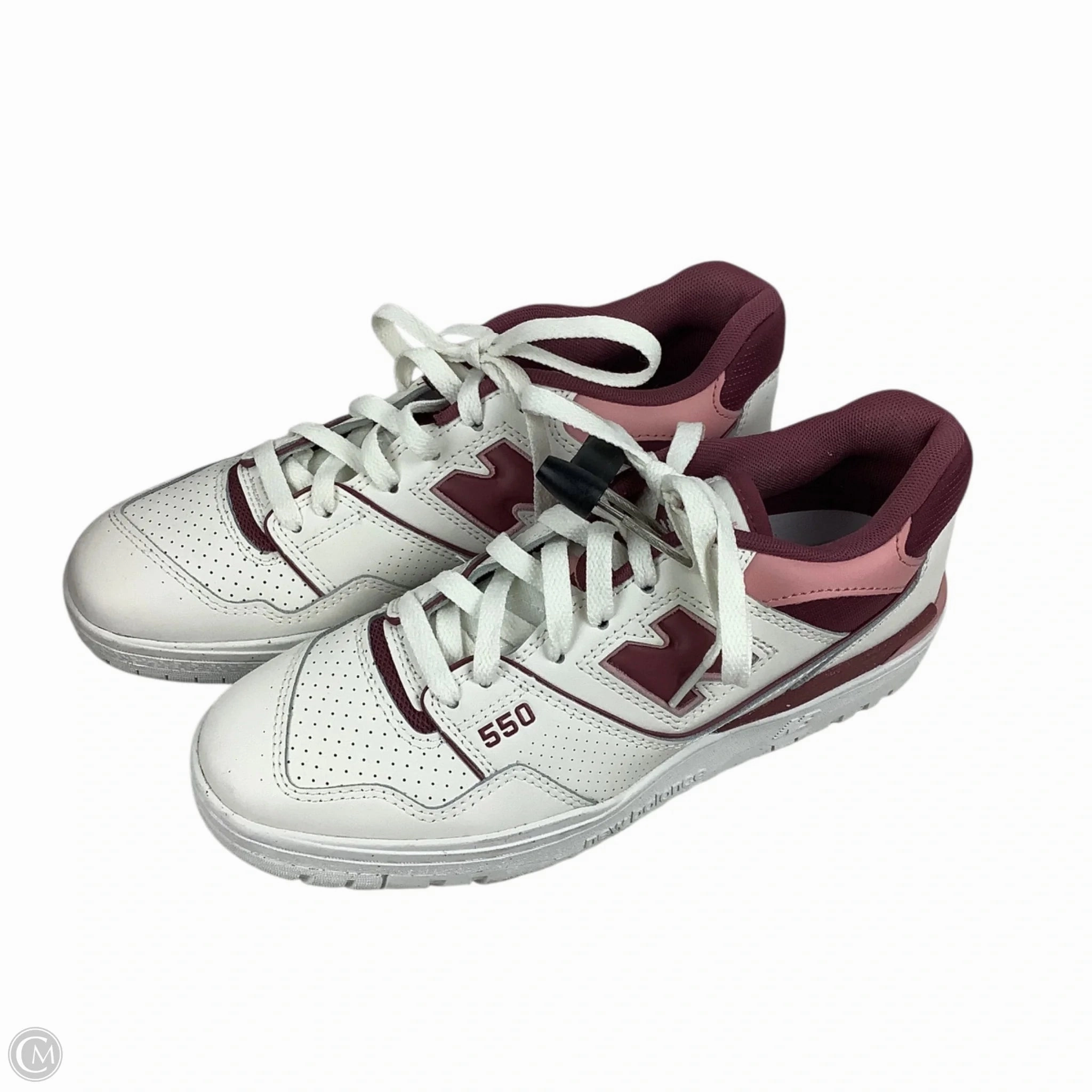 Shoes Sneakers By New Balance In Pink & White, Size: 9.5 Womens New Balance 550