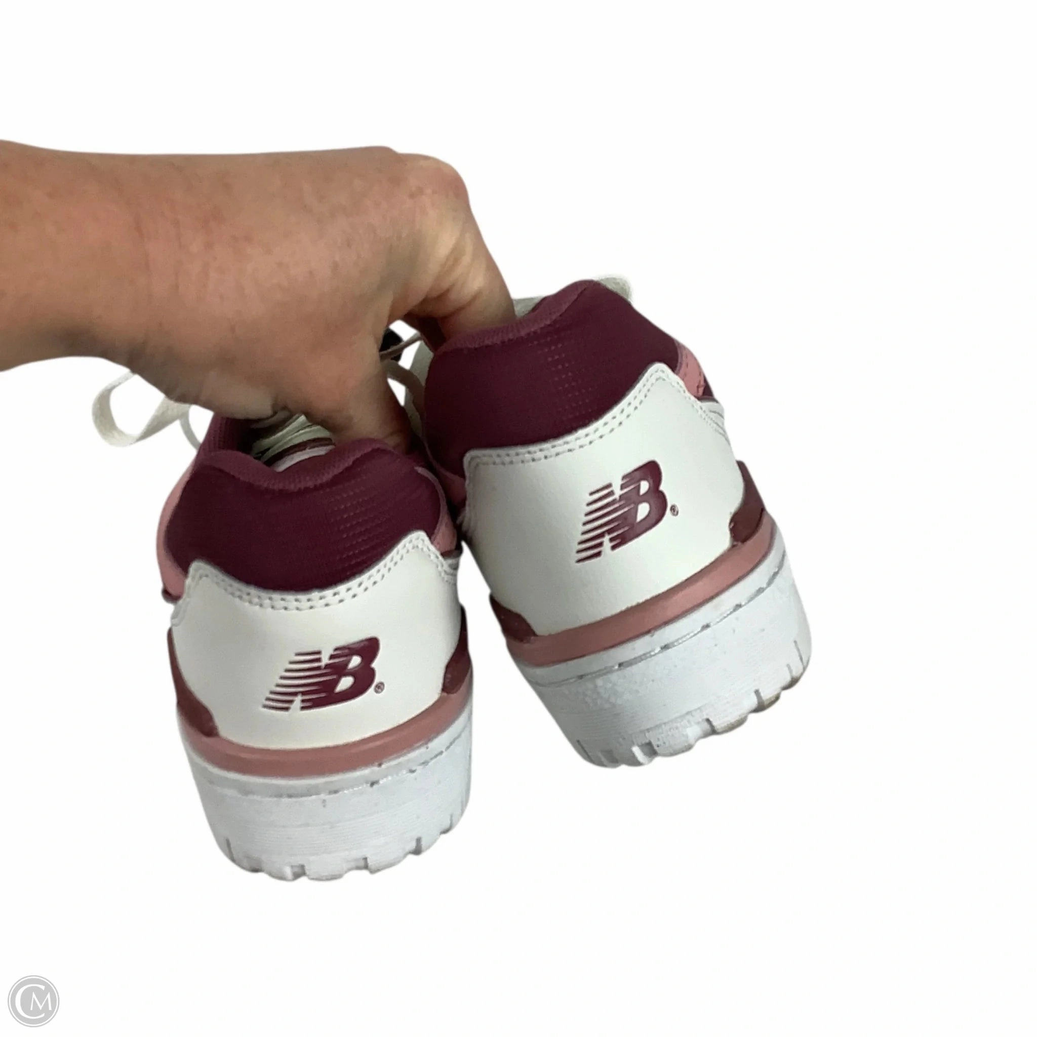 Shoes Sneakers By New Balance In Pink & White, Size: 9.5 New Balance S550