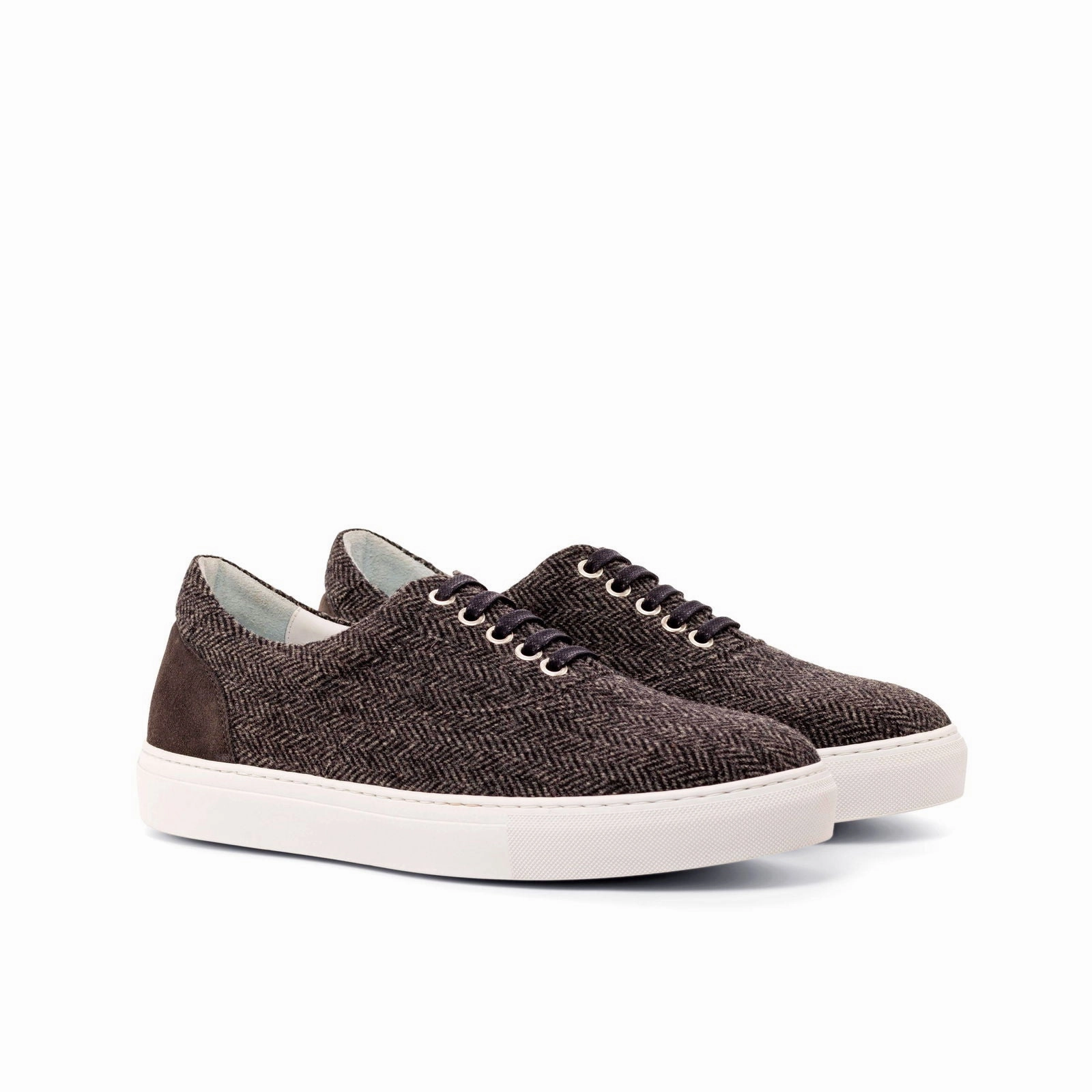 Best Cheap Casual Shoes Men's Top Sider Leather Sneakers Wide Plus Size Grey 4718