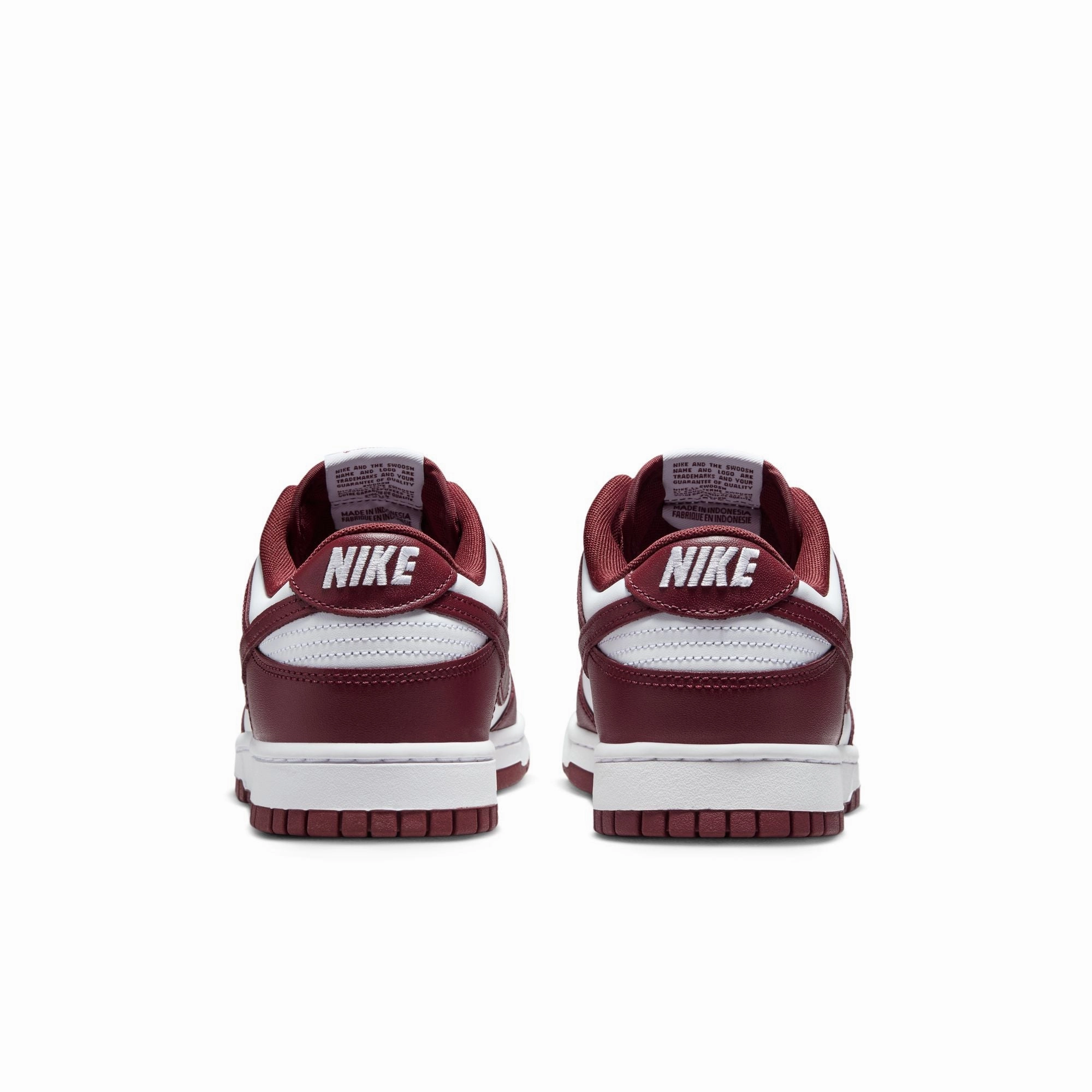 MENS NIKE DUNK LOW RETRO (WHITE/REDWOOD/GYM RED) Asics Shoes Sizing