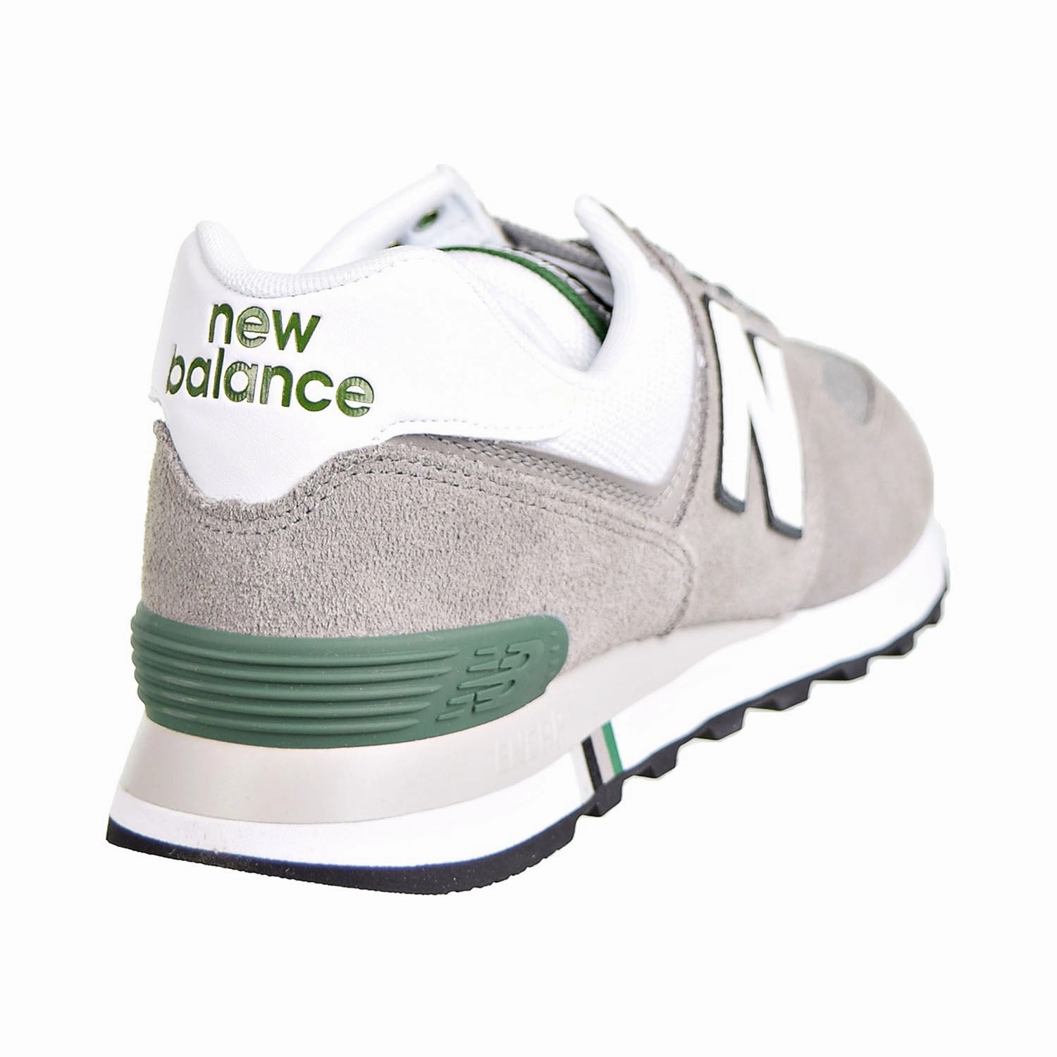 New Balance 574 Men's Shoes Grey/White/Dark Green New Balance 608v5 Sneakers