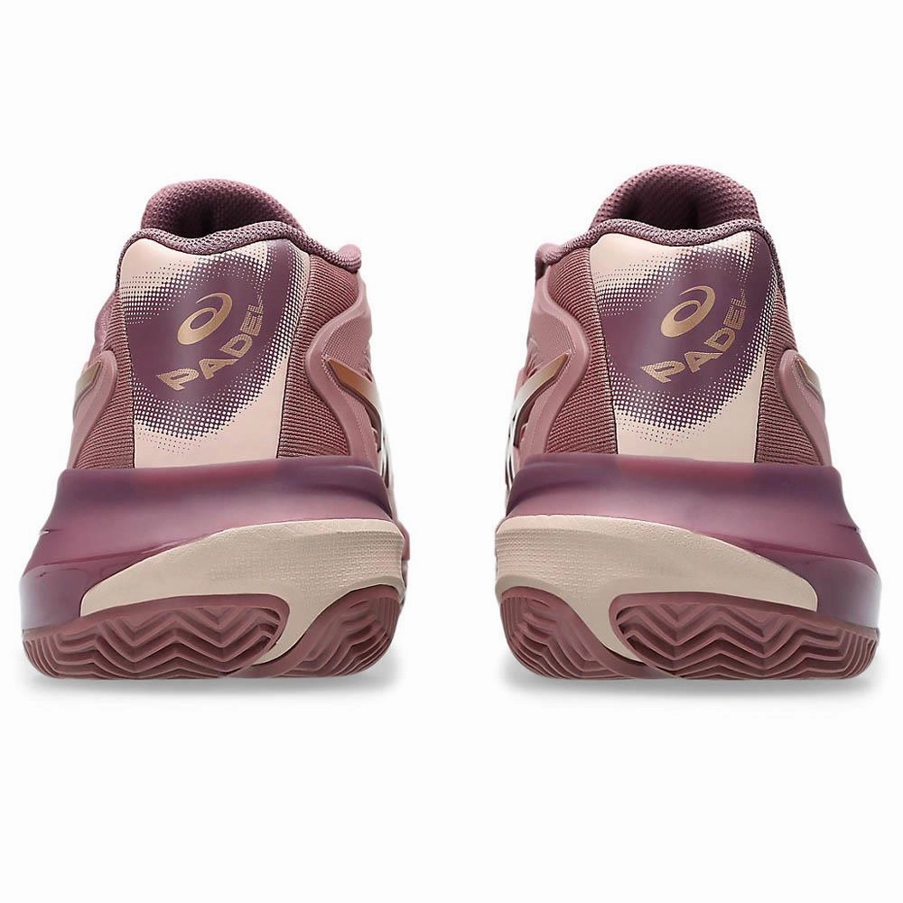 Asics Women's Gel-Resolution X - Padel - Purple Oxide/Rose Gold Saucony Running Shoes Vs Asics
