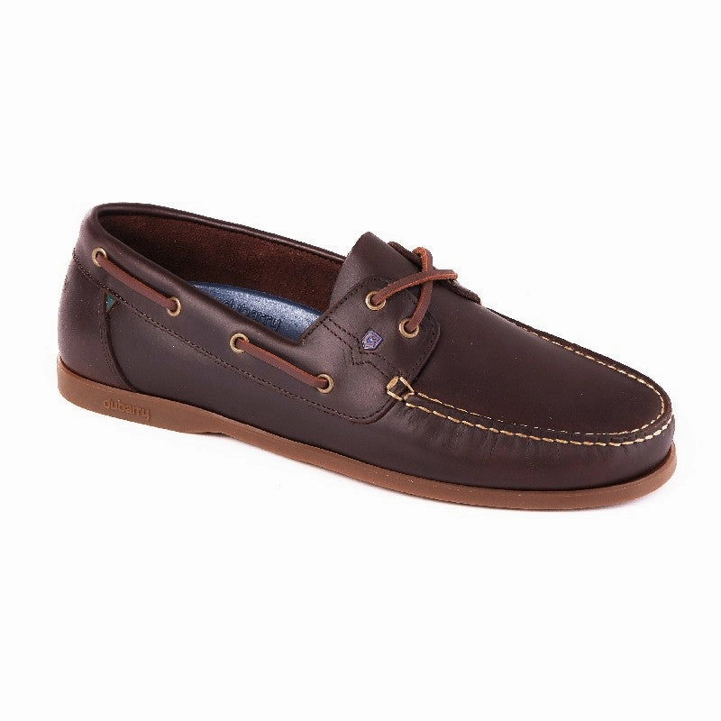 Boots From Macy's Dubarry Mens Port Leather Deck Shoe - Old Rum