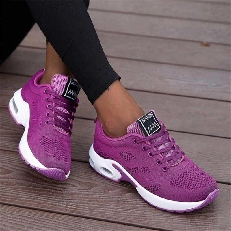 Summer Women Shoes Breathable Mesh Outdoor Light Weight Sports Shoes Flat Pedal Bike Shoes