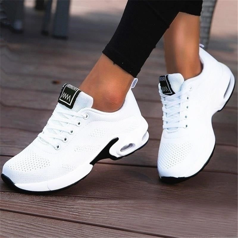 Flower Shoes Flats Summer Women Shoes Breathable Mesh Outdoor Light Weight Sports Shoes