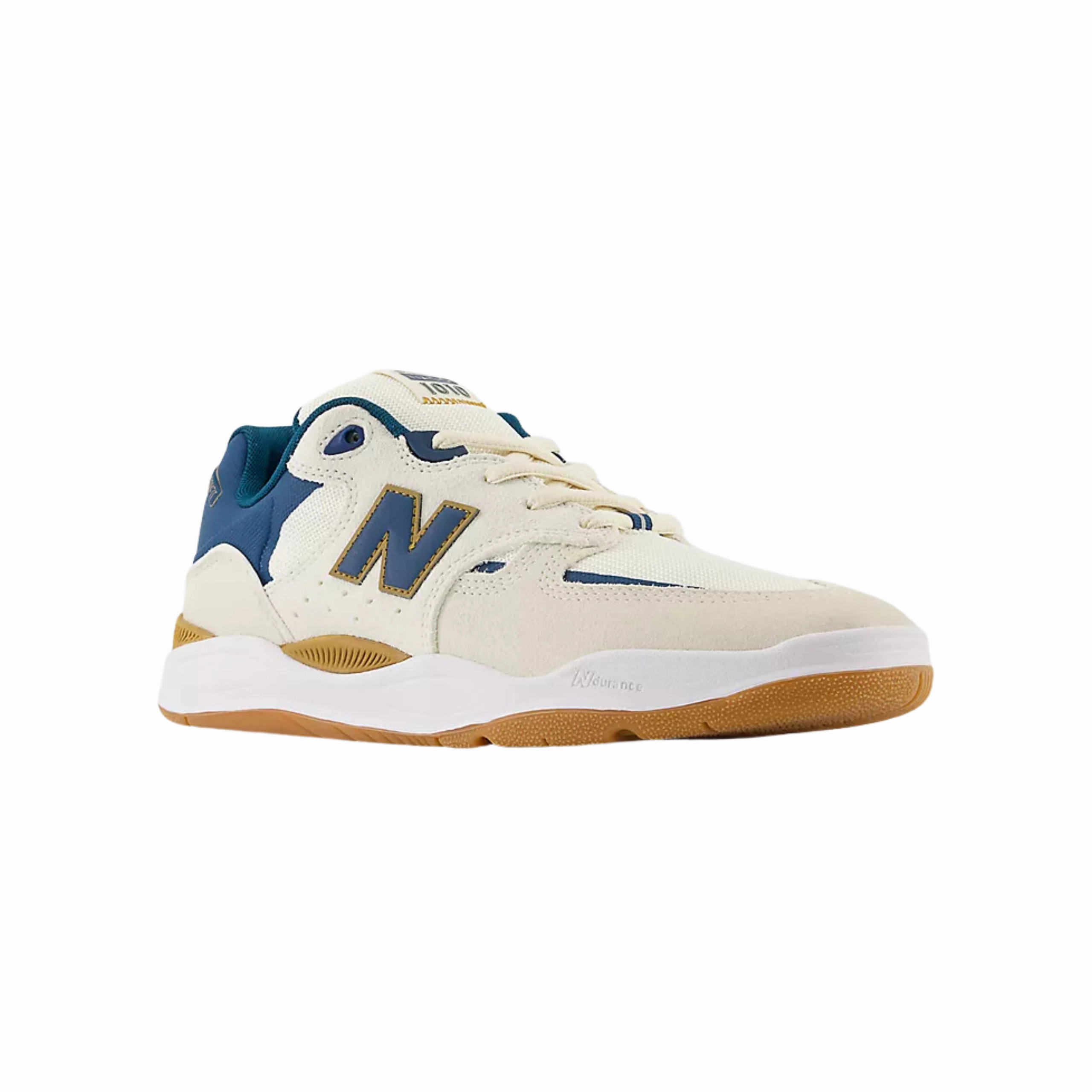 New Balance Old School New Balance Numeric NM 1010 Shoes - Linen / Deep Teal (NM1010BL)