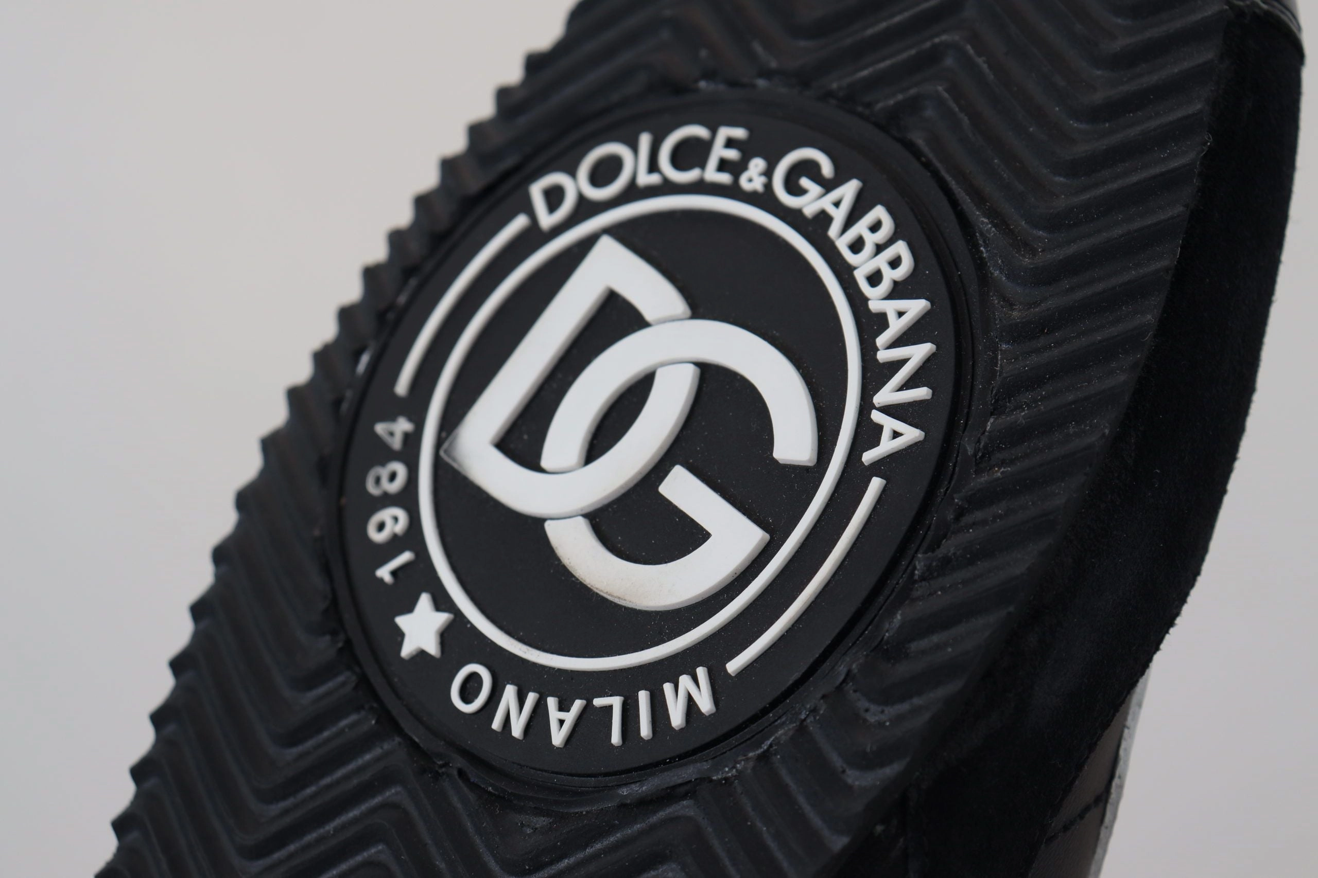 5.10 Sneakers Dolce & Gabbana Multicolor Leather Boxing Calf High Sneakers Shoes