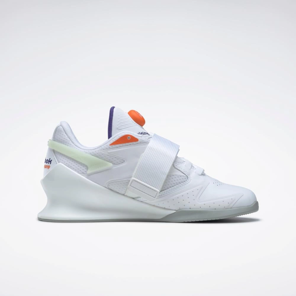 Ryka Influence Training Shoes Reebok Footwear Women Legacy Lifter III Shoes FTWWHT/BOLPRP/SMAORA