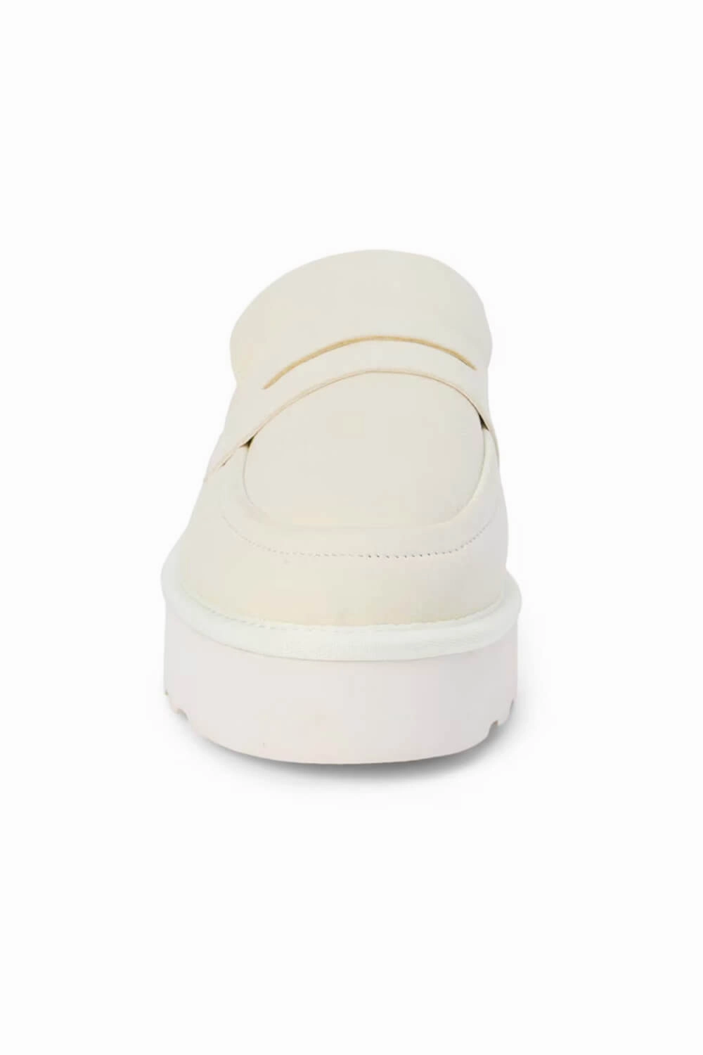 Mom And Me Slippers Beach by Matisse Stowe Fur Slippers for Women in Ivory | STOWE-IVORY