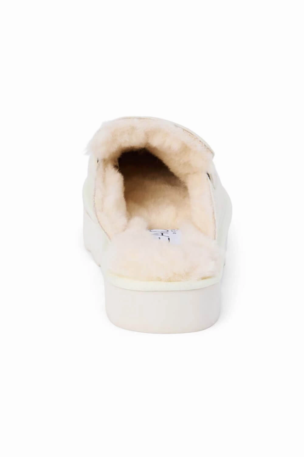 Beach by Matisse Stowe Fur Slippers for Women in Ivory | STOWE-IVORY Slides Size 6
