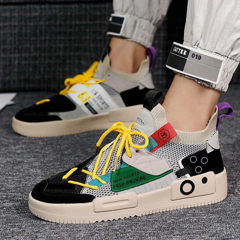 Men's Sports Thick-soled Shoes - GlamzLife Sneakers Shop New York