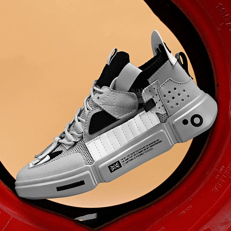 Sneakers For Walking Men's Sports Thick-soled Shoes - GlamzLife