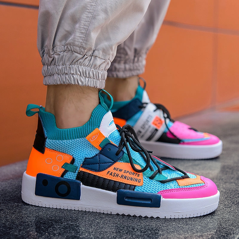 Men's Sports Thick-soled Shoes - GlamzLife Best Sneakers For All Day Walking