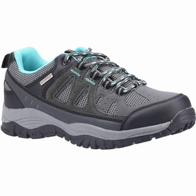 Cotswold Women Shoes - Maisemore Low Hiking Boot in Grey, 3-8 Spire Climbing Shoes