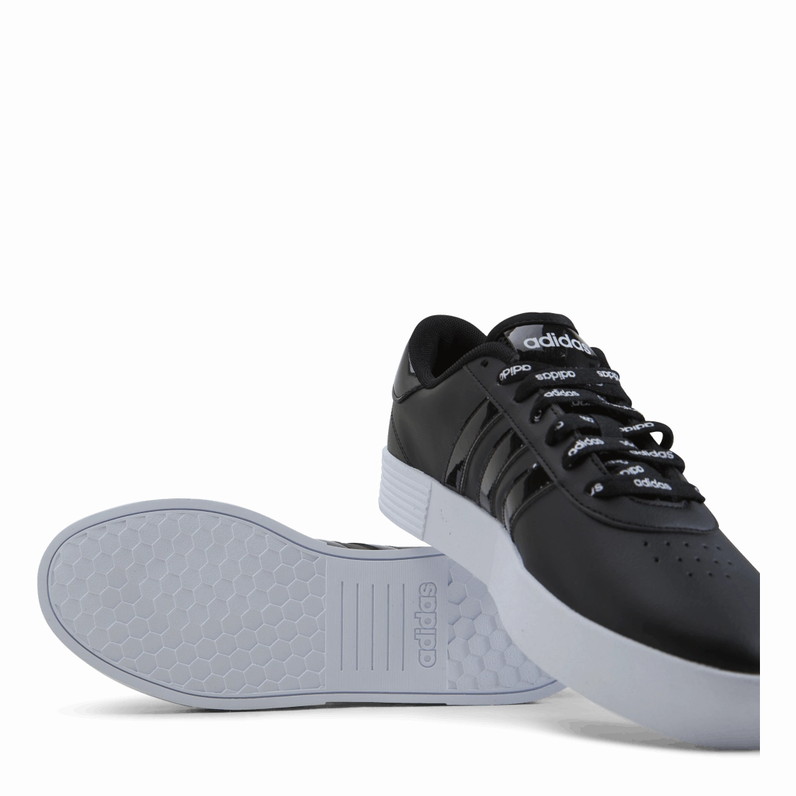 Court Bold Core Black / Core Black / Cloud White Running Sneakers On