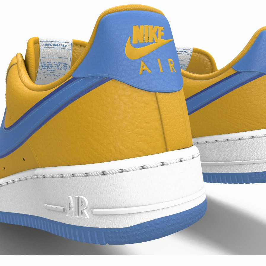 Asics Retro Basketball Shoes $195 NIB NEW Mens NIKE Air Force 1 Low Premium Yellow Leather Custom BB Shoes