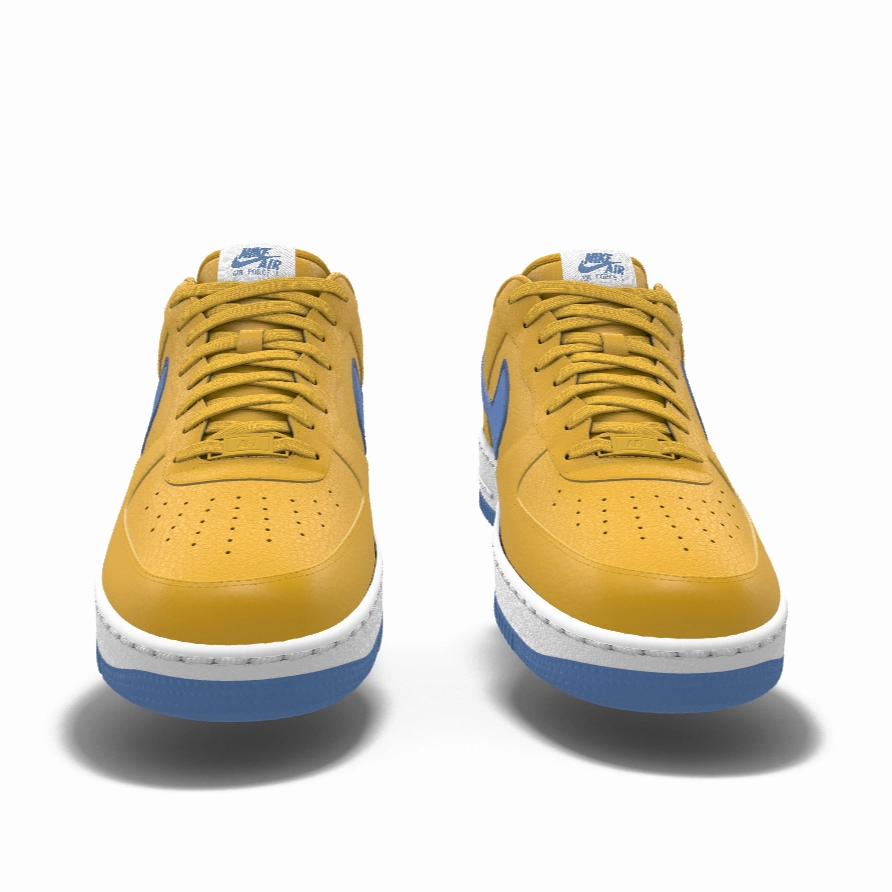 Jan Frodeno Asics Shoes $195 NIB NEW Mens NIKE Air Force 1 Low Premium Yellow Leather Custom BB Shoes