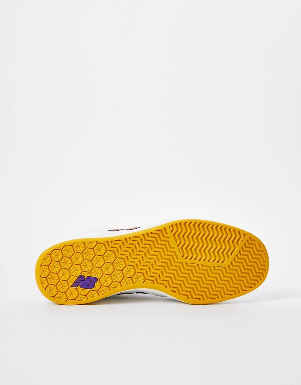 New Balance Numeric 440 Hi Skate Shoes - White/Yellow New Balance Men Baseball Cleats