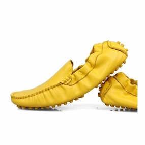 Breathable Real Leather Casual SLIP-ON Business Shoes Men Loafers Business Casual Shoes For Jeans