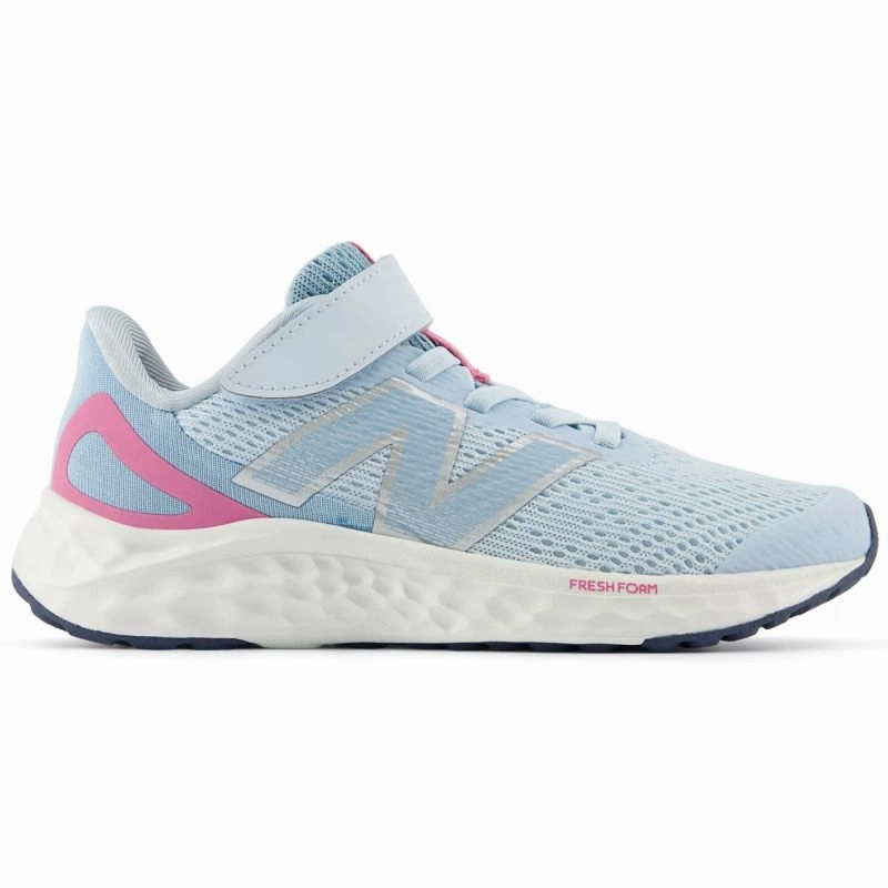 New Balance Fresh Foam Arishi v4 PS Kids Running Shoes Grey Days New Balance
