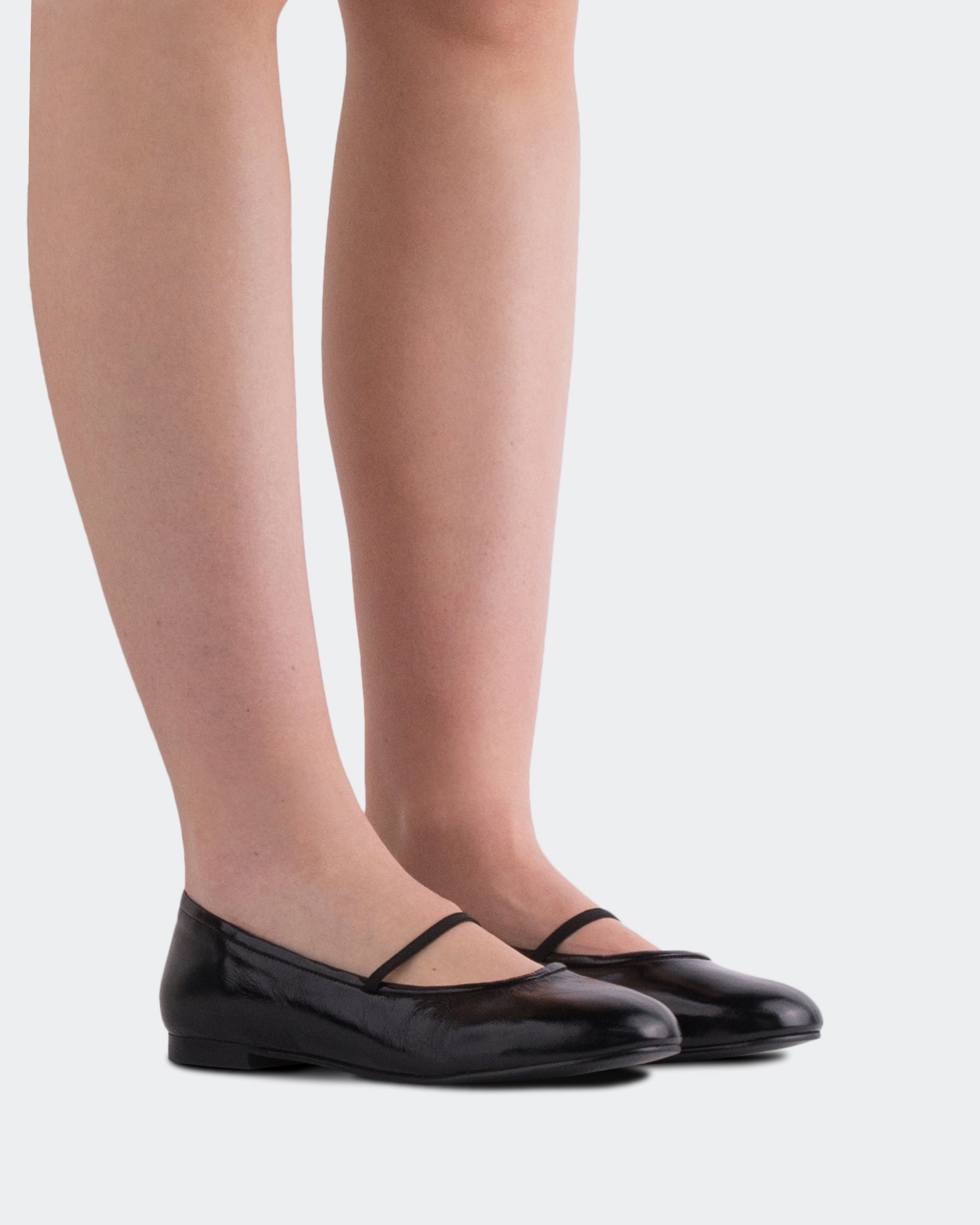Flat Shoes To Wear With Skirts Darcey Black Naplack