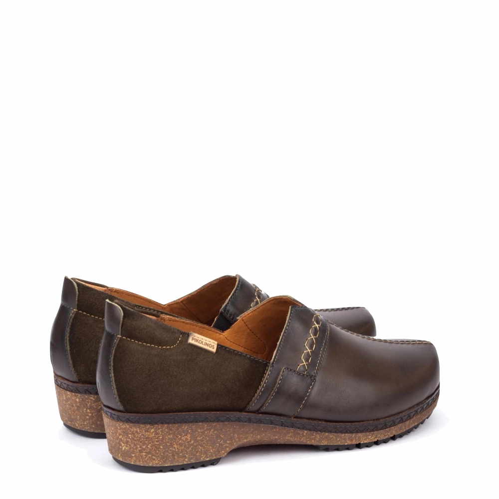 Pikolinos Women's Granada Clog in Seamoss Summer Shoes