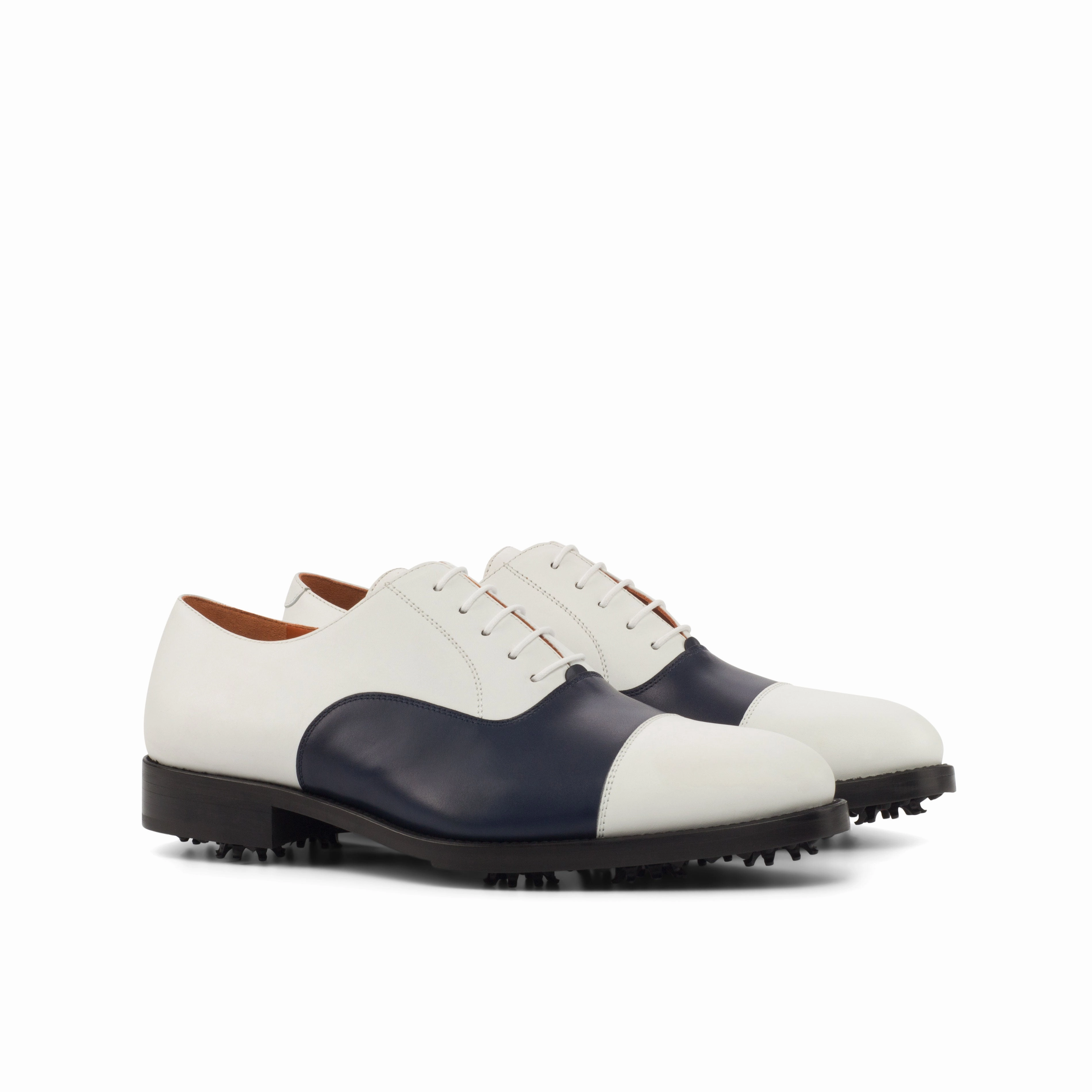 Spikeless Mens Golf Shoes Customizable Oxford Golf Shoe