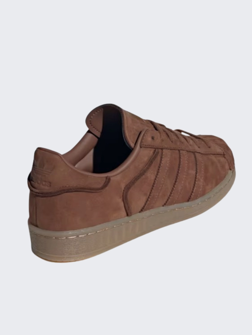 Adidas Superstar 82 Unisex Original  Shoes Brown/Gum Adidas Shoe Code