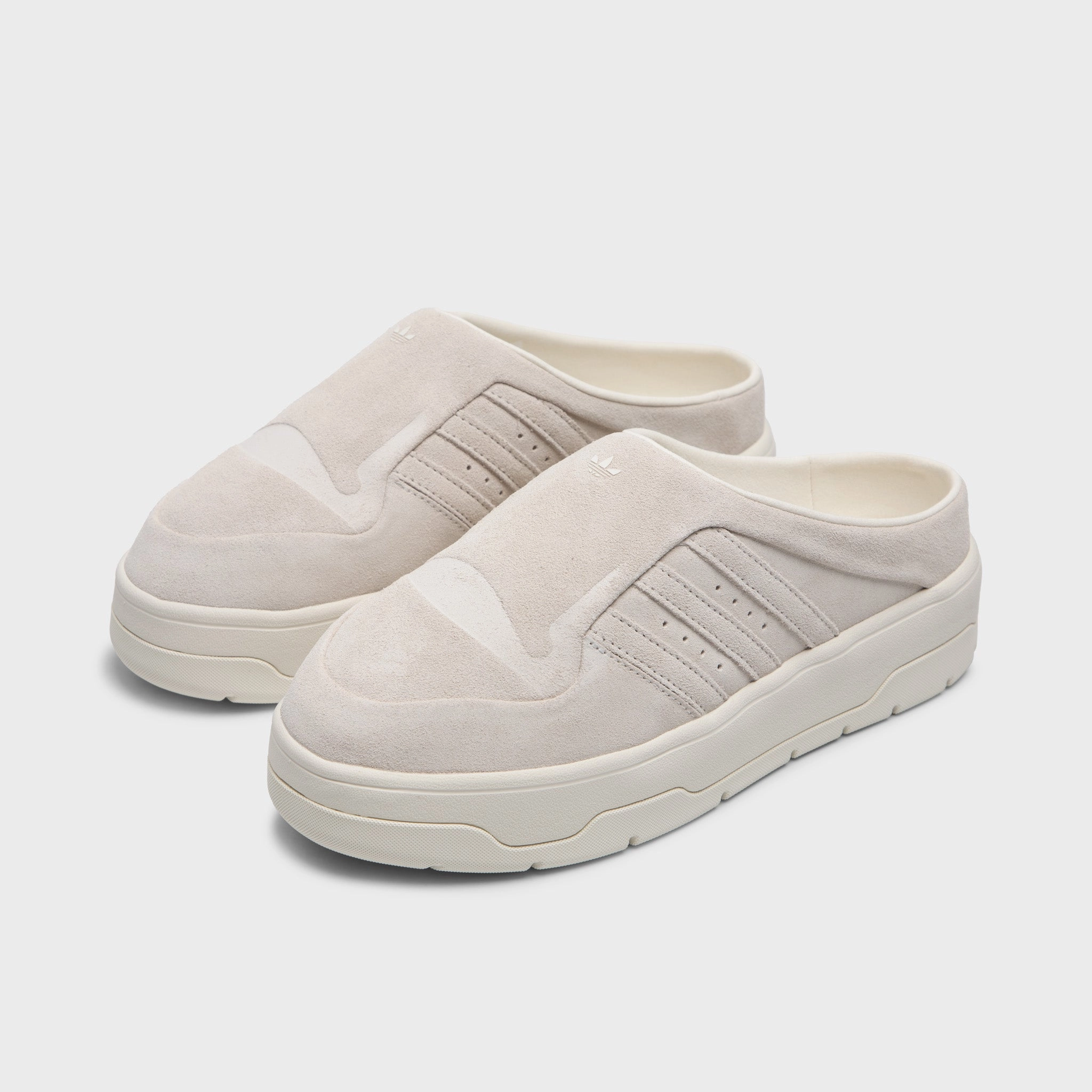 adidas Women's Rivalry Mule Cloud White / Green - Off White Adidas Harden Stepback 3 Basketball Shoe