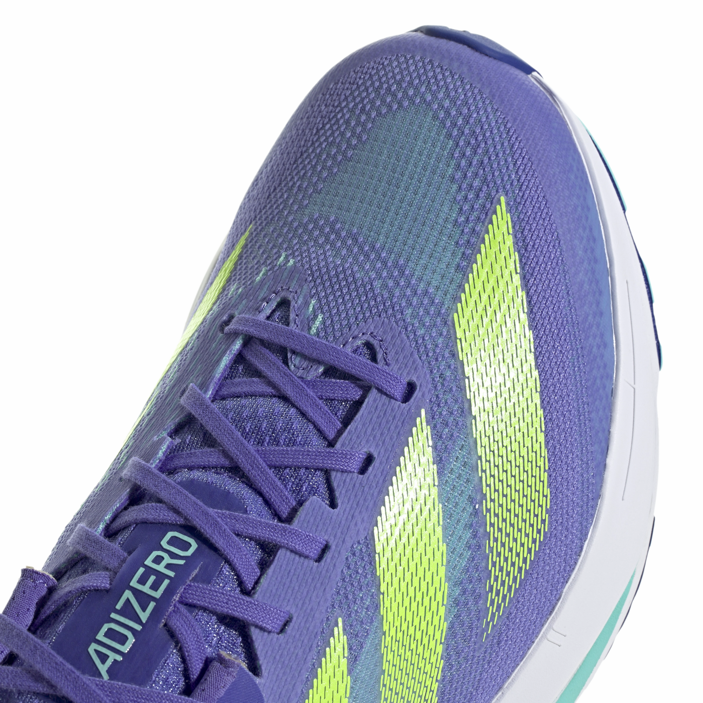 Adidas Adizero SL 2 Men's - Cobalt Blue/Lucid Lemon/Blue Spark Shoes Futsal Adidas