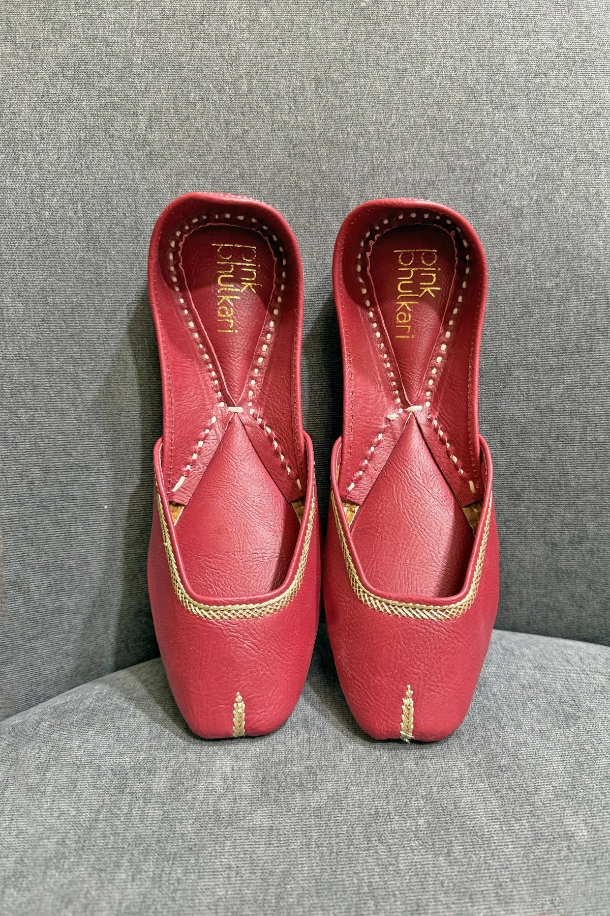 Wedding Guest Shoes Flats Dark Red Women's Jutti Flat Shoes