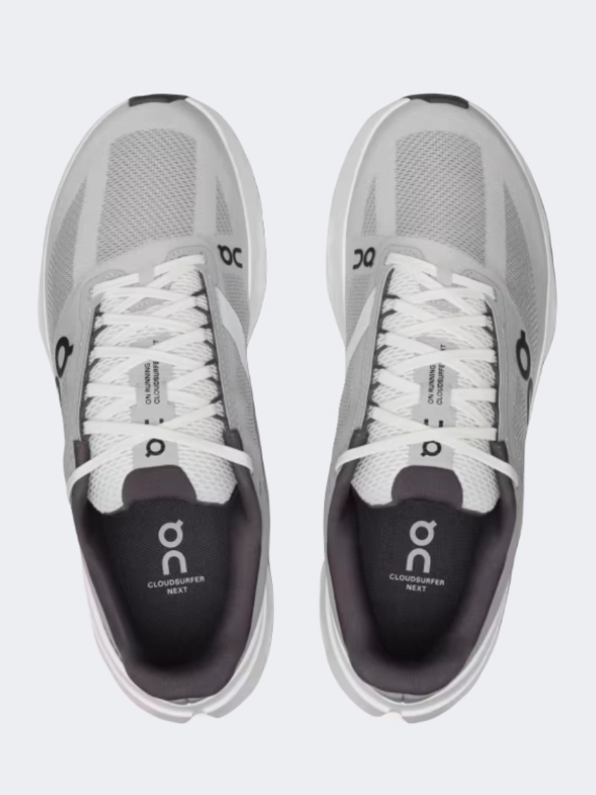 On The Run Shoes San Francisco Ca On Cloudsurfer Next Women Running Shoes Glacier/White
