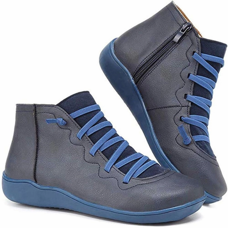 Casual Enkellaarzen Canvas Boots