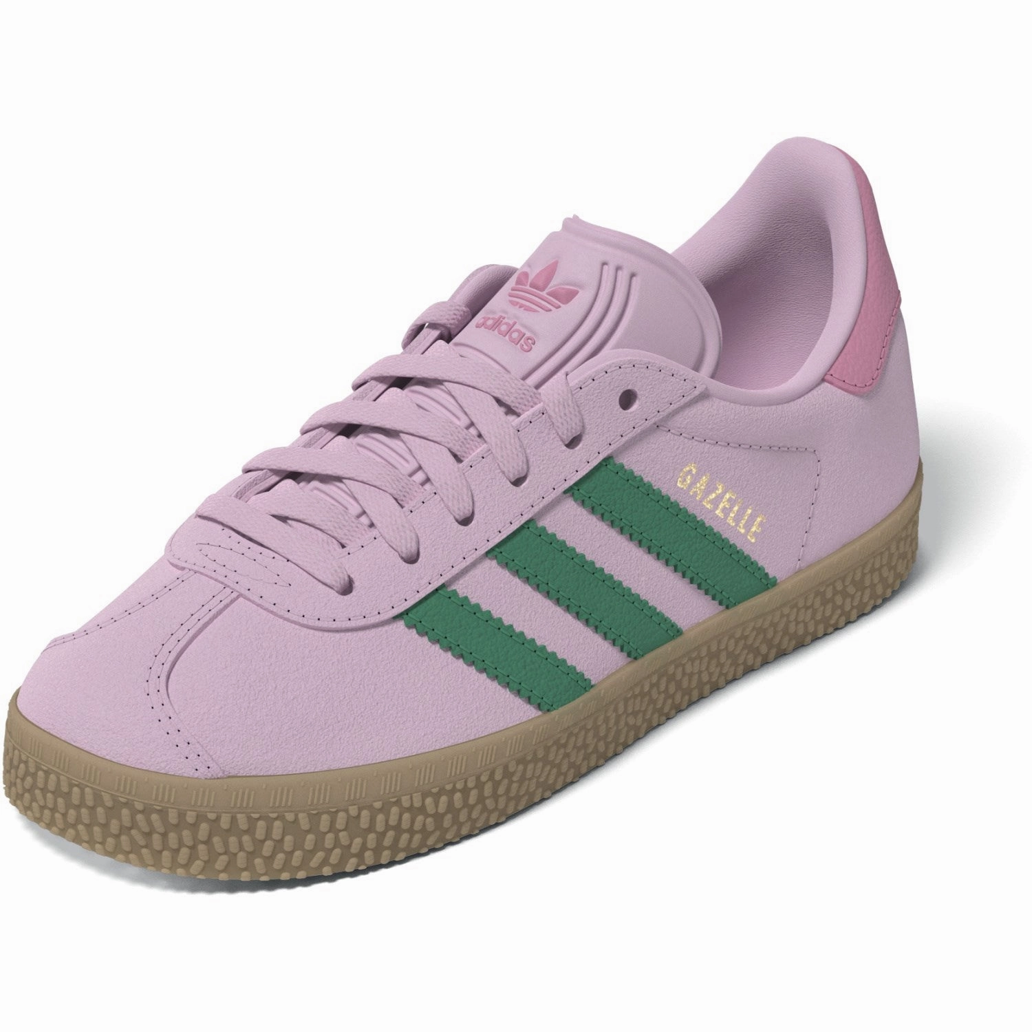 Adidas The Gravel Shoe adidas Originals Clear Pink Court Green Bliss Pink Gazelle C Sneakers