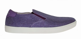 Sneakers Pride Dolce & Gabbana Purple Strass Canvas Logo Sneakers