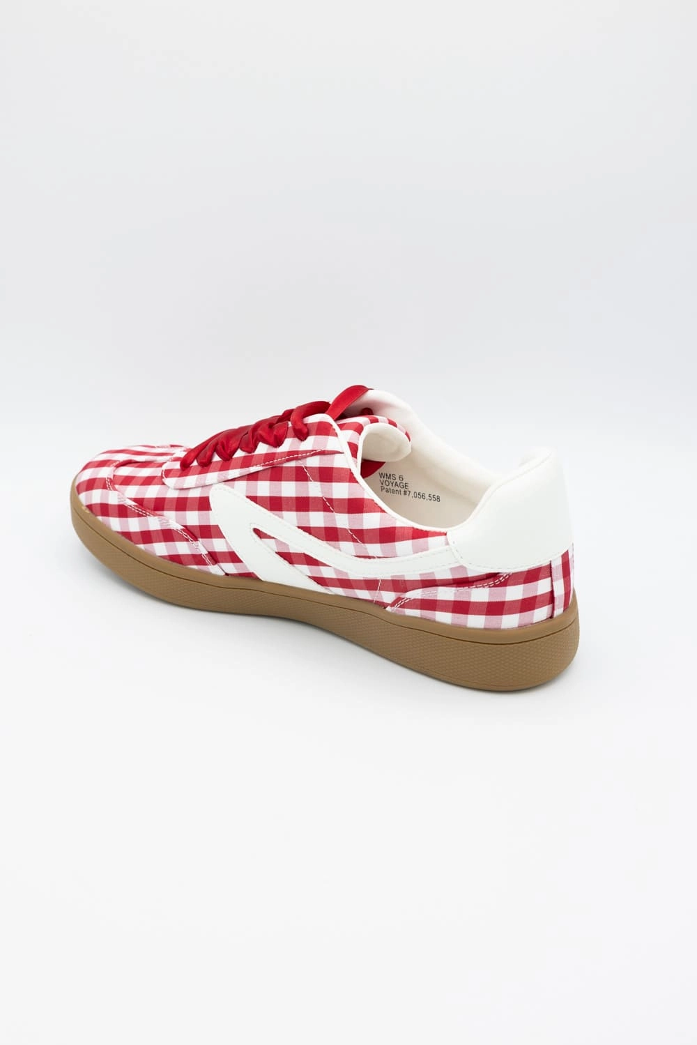 Dolce Vita Voyage Sneakers for Women in Red Gingham | VOYAGE-REDGINGHAM Jellypop Sneakers