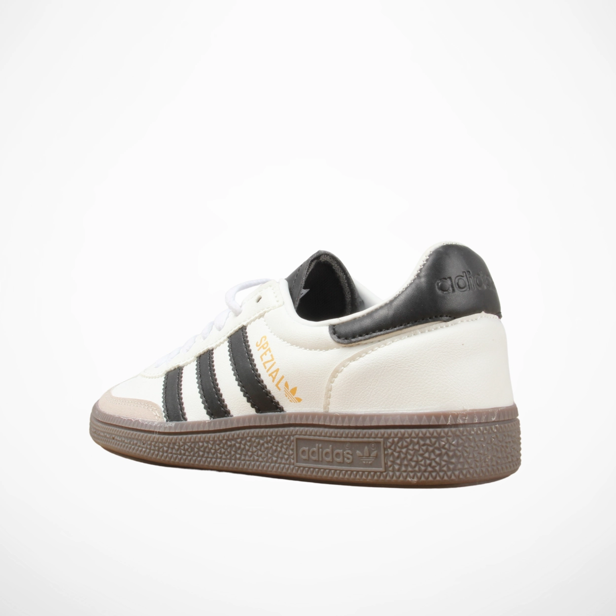 (Men/Women) Spizel White-Black Adidas Leopard Shoes Wales Bonner