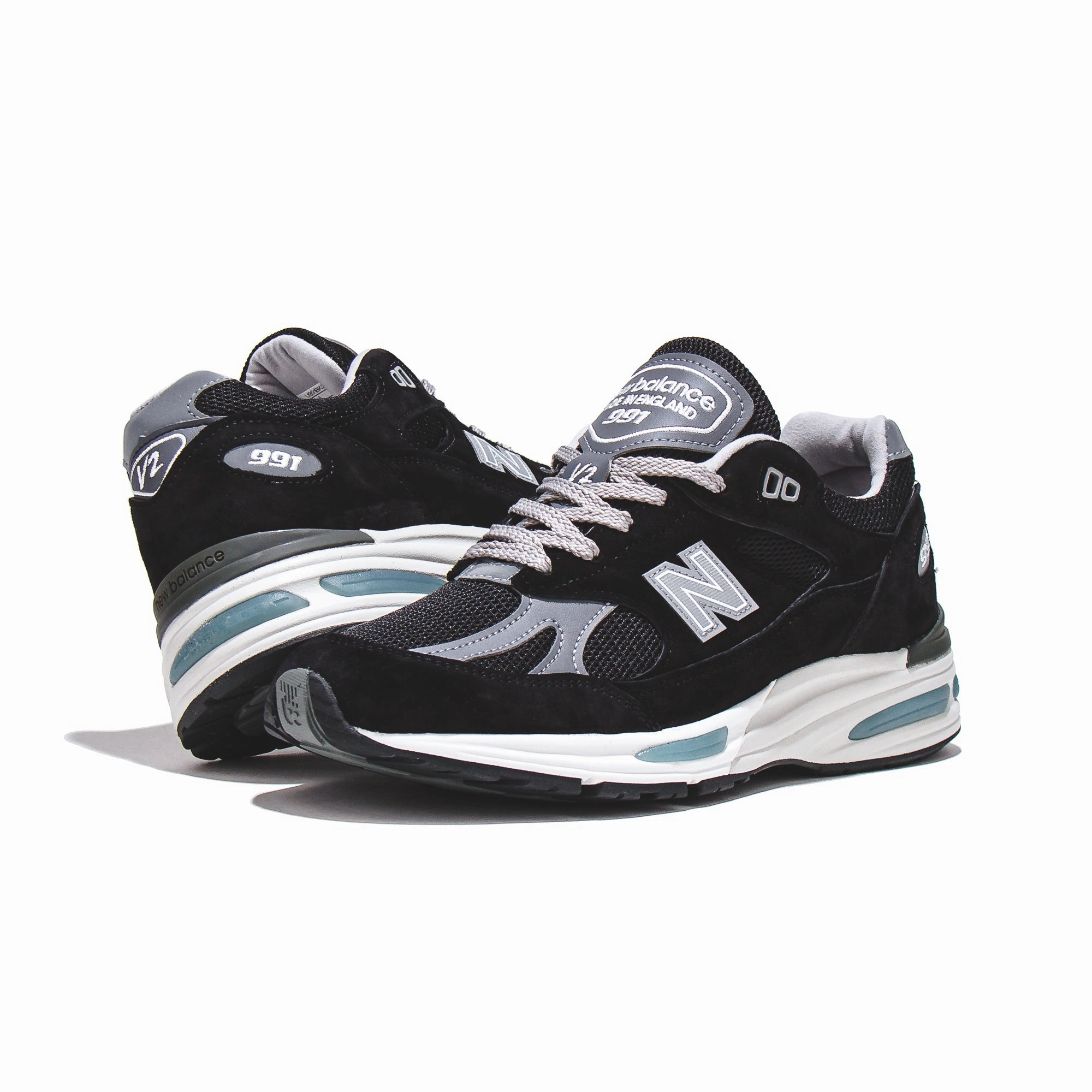 New Balance Unisex 991v2 Black Made In UK U991BK2 New Balance Fresh Foam 1080 V13