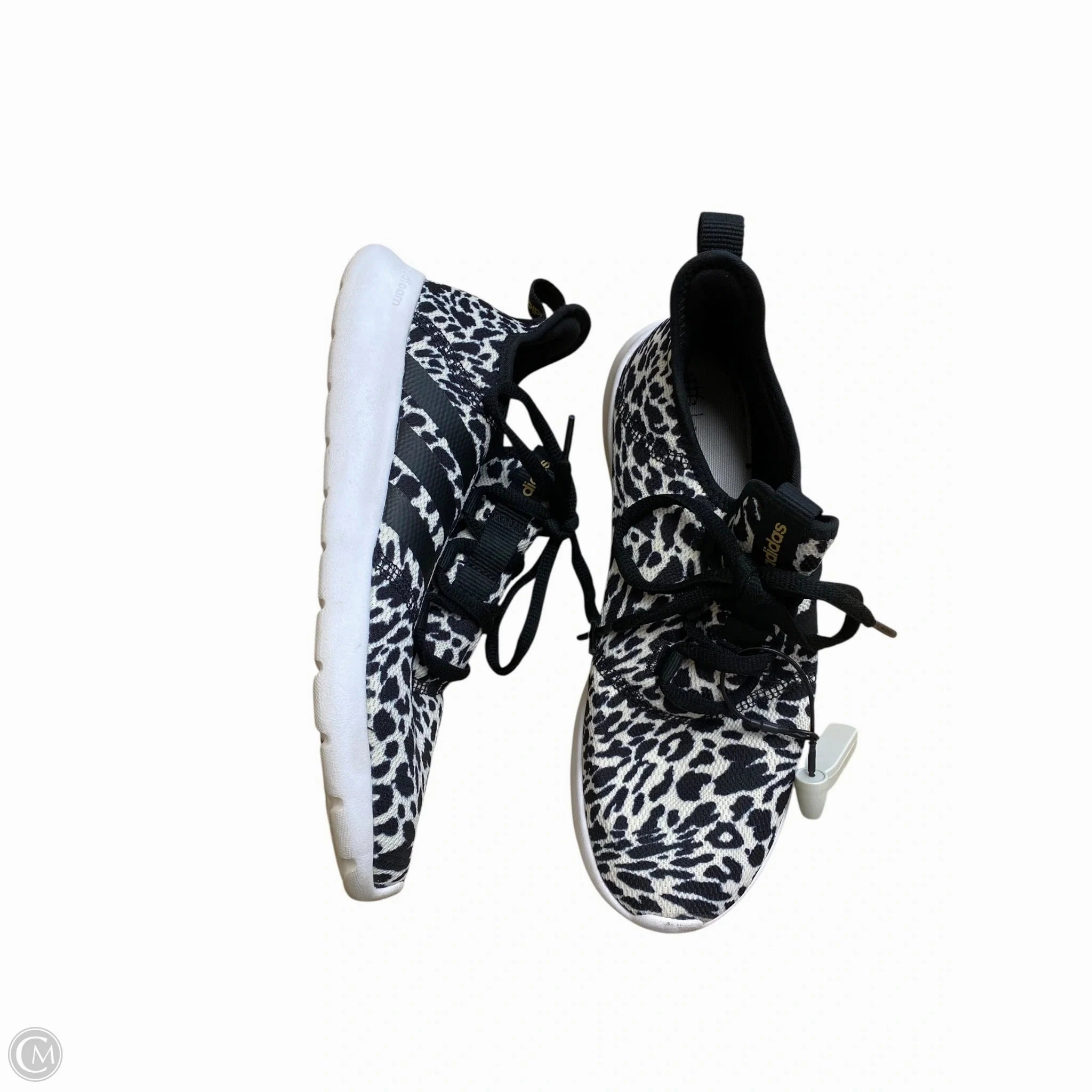 Shoes Athletic By Adidas In Animal Print, Size: 7.5 Adidas Light Strike Running Shoes
