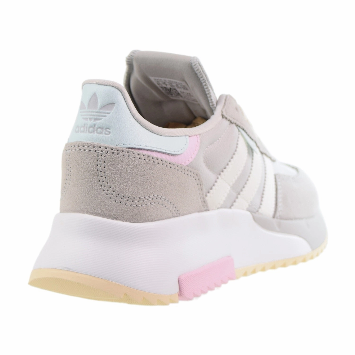 Adidas Retropy F2 Women's Shoes Grey One-Off White Adidas Gamecourt 2 Tennis Shoes