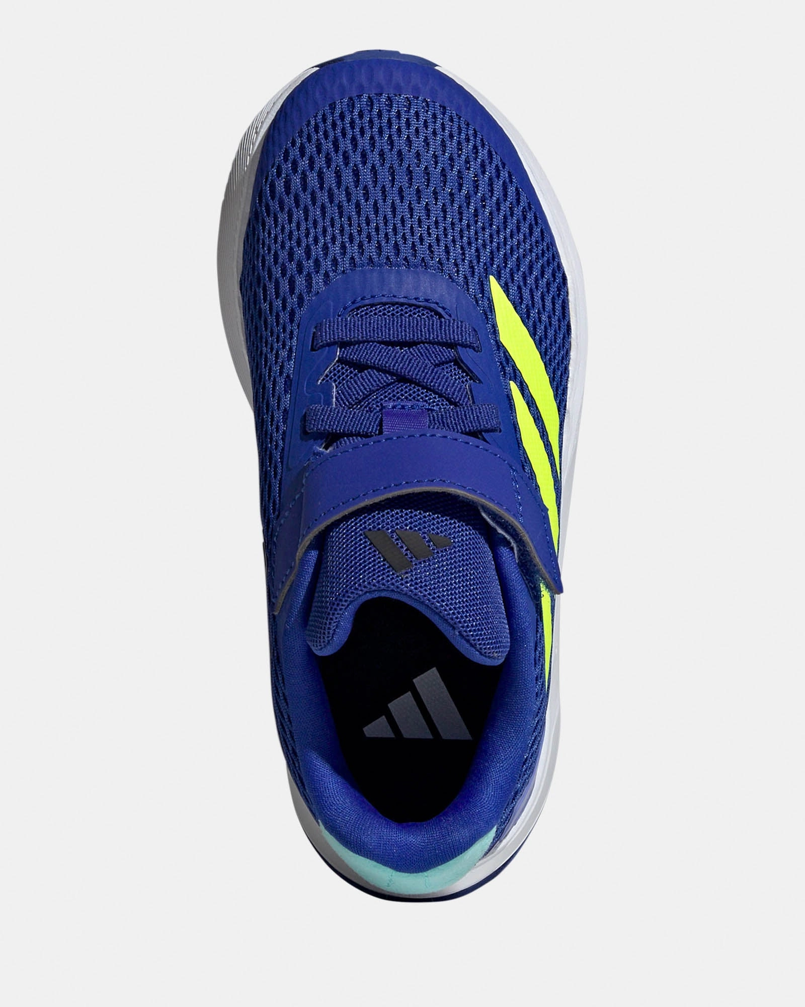 Duramo SL Elastic Lace Pre-School Lucid Blue/Lucid Lemon/Aqua Adidas Low Profile Shoes