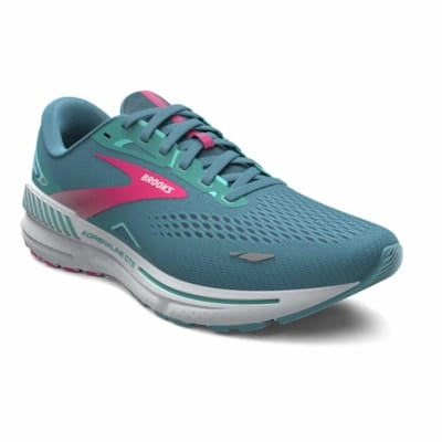 Brooks Women's Adrenaline GTS 23 Running Shoes AW24 Storm Blue/Pink/Aqua Nike Air Griffey Max 1 Training Shoes