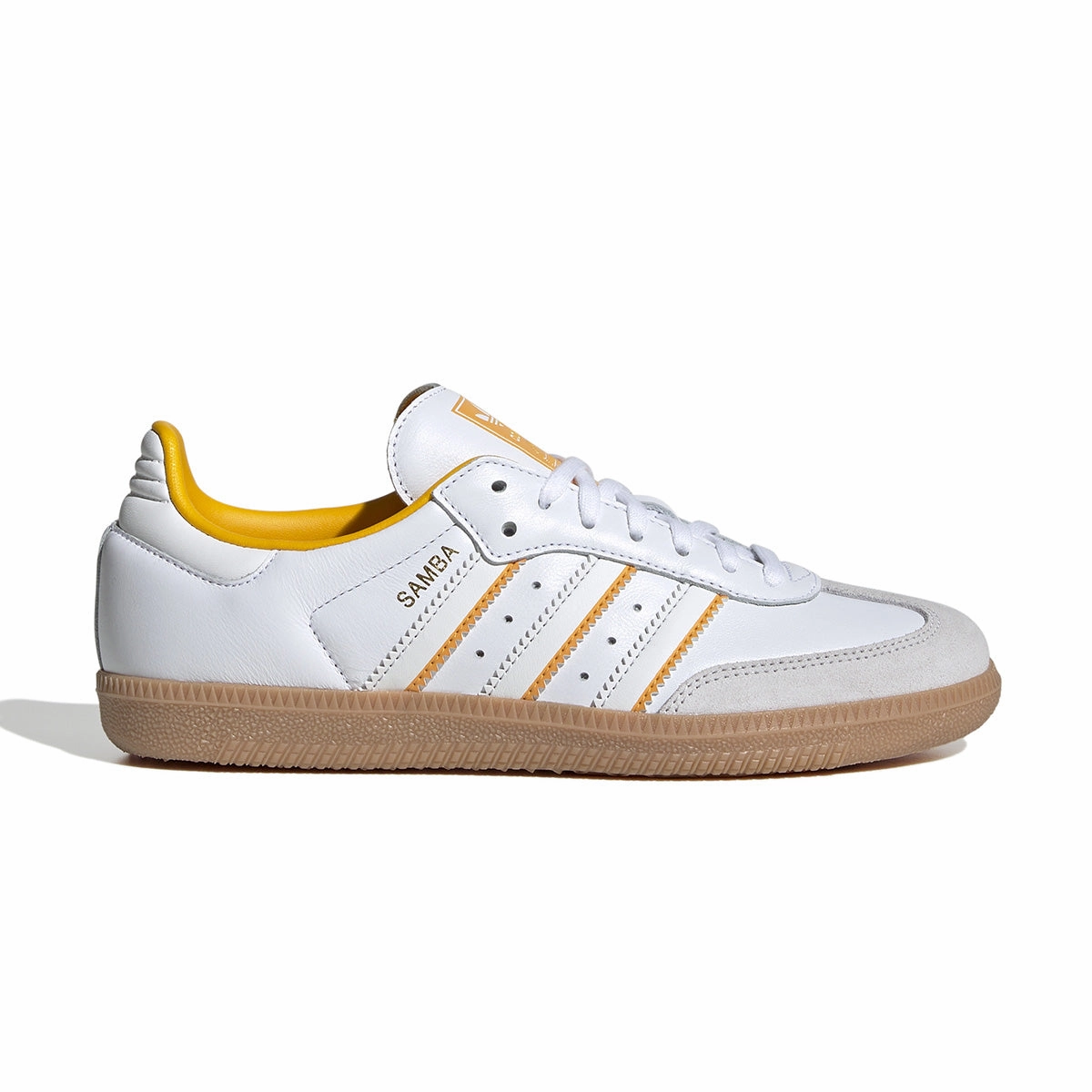 Adidas Adizero Pr Shoes Kids Samba OG 'Crystal White Crew Yellow'