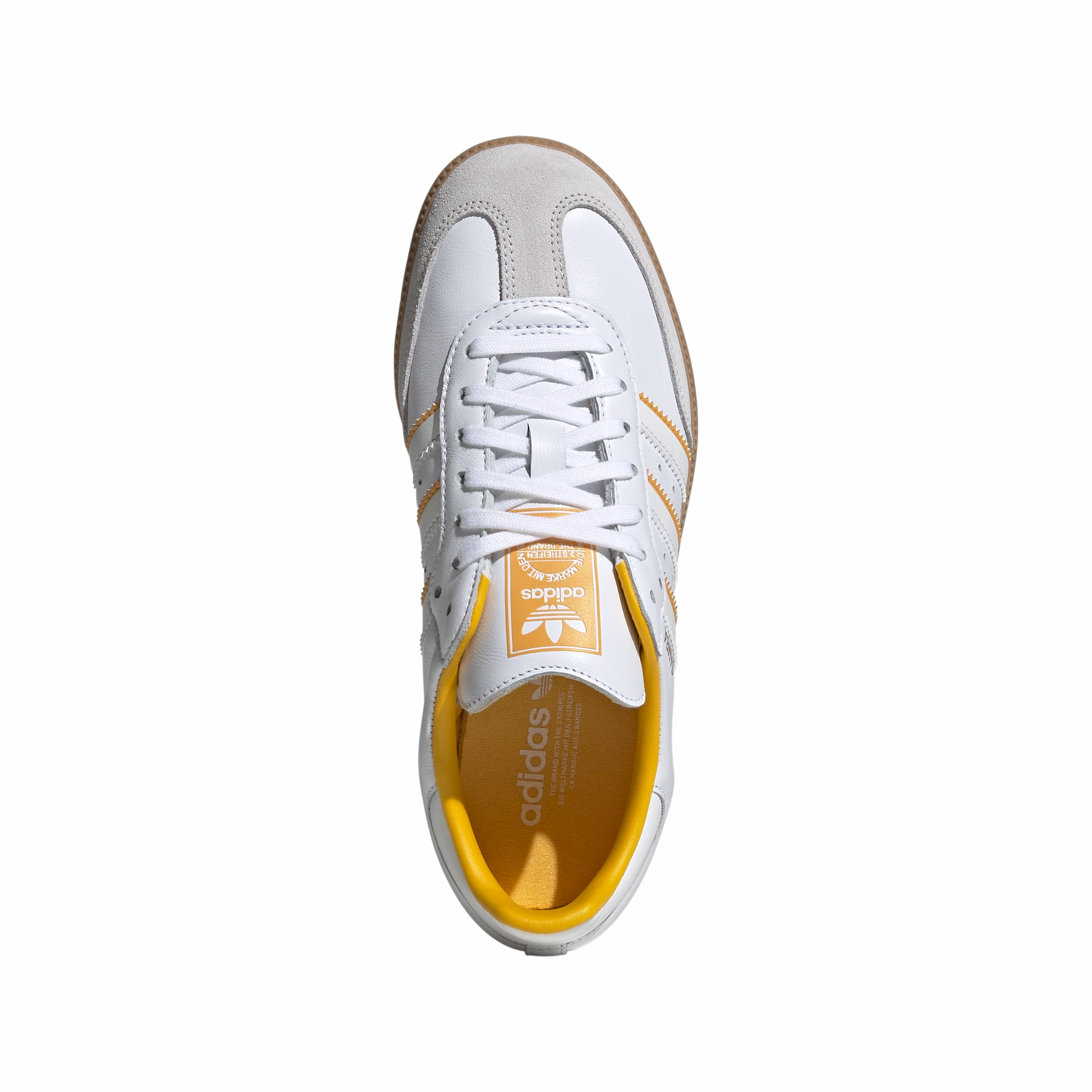 Kids Samba OG 'Crystal White Crew Yellow' Adidas Tour 360 Boa Golf Shoes