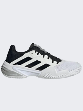 Adidas Barricade 13 Men Tennis Shoes White/Black/Grey Jeremy Scott Wing Shoes Adidas